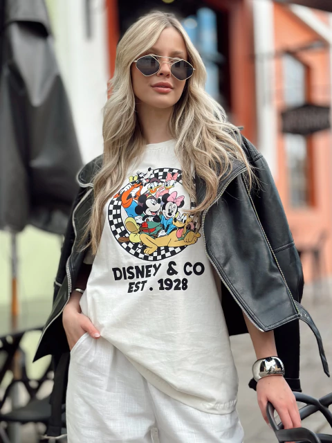 Tee Disney xadrez Off - comprar online