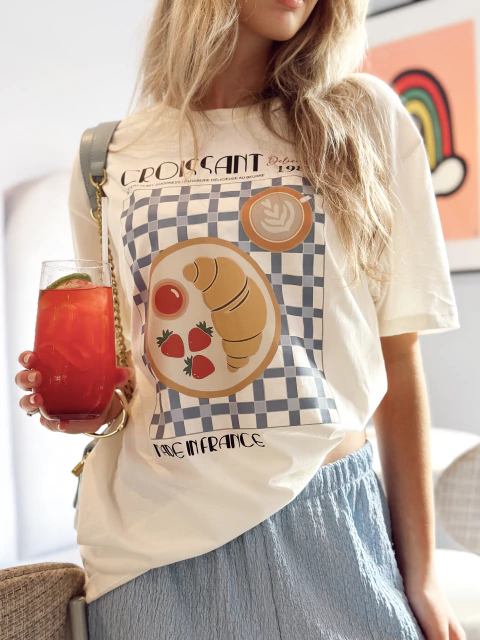 Tee Croissant Off - comprar online