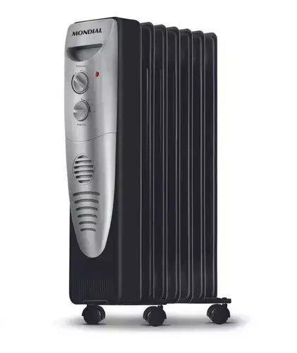 Aquecedor A Oleo Mondial 1500w A06 Preto 220V