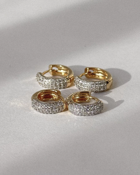 Argola Cravejada - comprar online