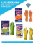 Luva Sanro plus–(P/M/G/EG) - Conforto e Proteção para Diversas Tarefas - Roma materiais de limpeza