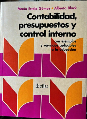 Contabilidad Presupuestos y Control Interno