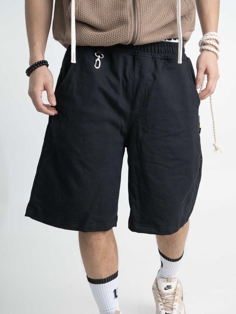 Bermuda Baggy Cruz Negra - comprar online