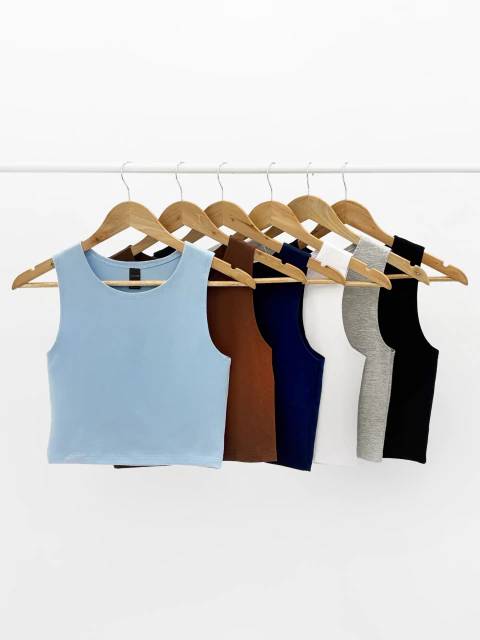 Musculosa alg. con lycra Rachel - comprar online