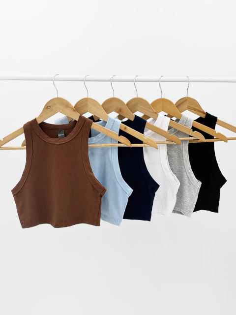 Musculosa alg. con lycra Monica