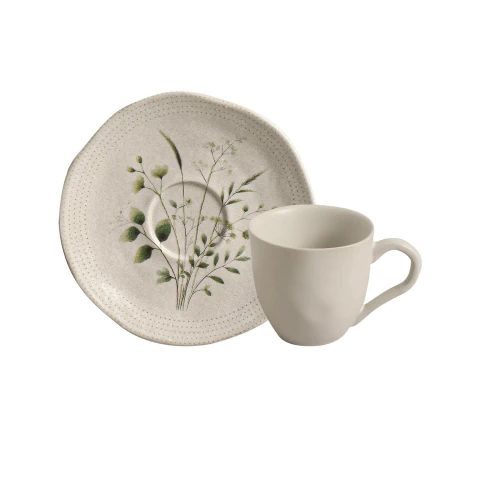 Conjunto 6 Xícaras Café Orgânico Ammi Porto Brasil