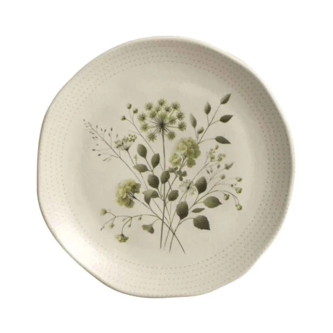 Conjunto 4 Pratos Sobremesa Orgânico Ammi Porto Brasil