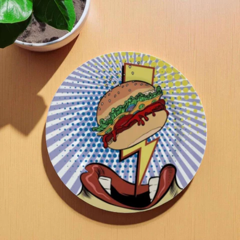 Conjunto 6 Pratos de Sobremesa Burger Collection 103 Alleanza - comprar online