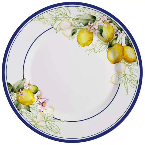 Conjunto 6 Pratos Rasos Sorrento Alleanza