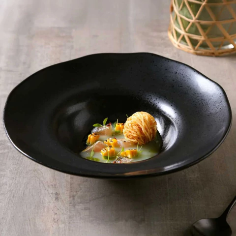 KIT 4 PRATOS DE MASSA ORGANICO ECLIPSE Ø28X6,5CM 2ª CLASSIFIC. PORTO BRASIL