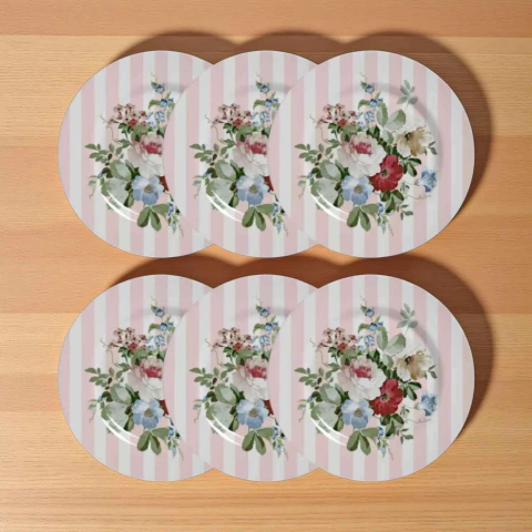 Conjunto 6 Pratos de Sobremesa Paris Alleanza - comprar online