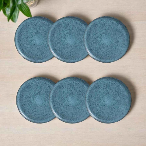 Conjunto 6 Pratos de Sobremesa Bio Night Sky Porto Brasil - comprar online