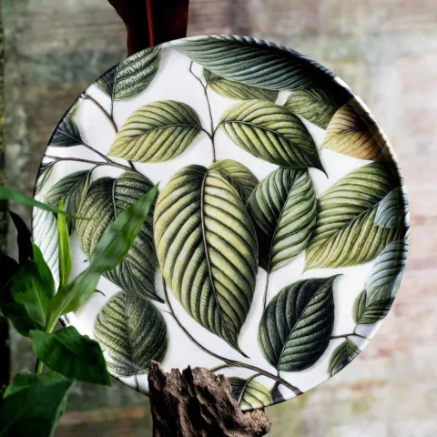 Conjunto 4 Pratos Rasos Bio Eden Porto Brasil