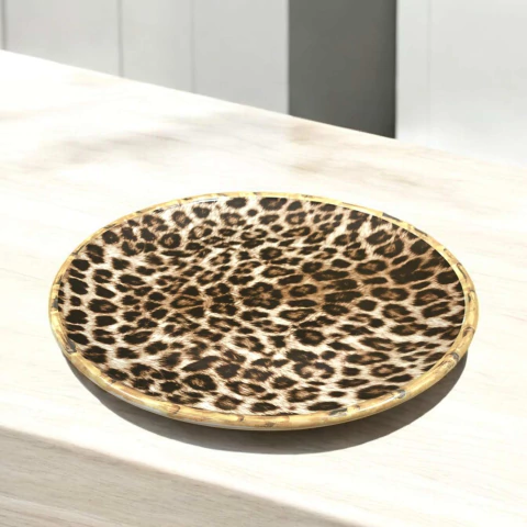 Sousplat Animais Onça Kenya Maison Blanche - comprar online