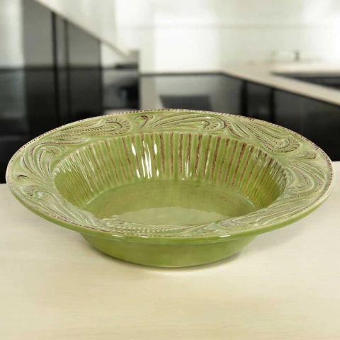 Tigela Verde Média Ravelo Provence Scalla - comprar online