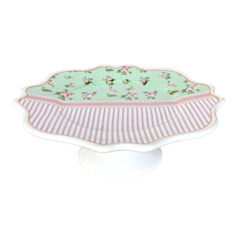 Boleira Porta Petit Four Com Pé Belle Romance 19cm Scalla
