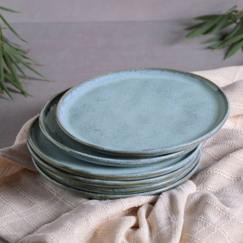 Conjunto 6 Pratos de Sobremesa Bio Breeze Porto Brasil - comprar online