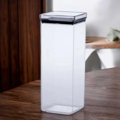 Pote Hermetic Limini Quadrado 2.200ml Paramount