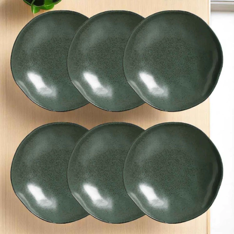 Conjunto 6 Pratos Fundo Orgânico Arauco Porto Brasil - comprar online