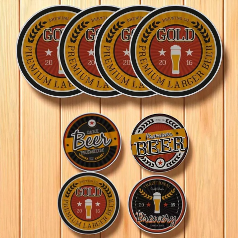 Kit 8 Peças - 6 Pratos Raso, 4 Sobremesa Beer Alleanza - comprar online