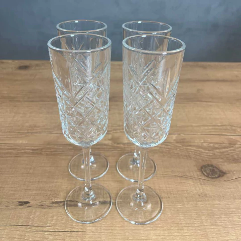 Conjunto 4 Taças de Champagne Timeless 160ml Pasabahçe - comprar online