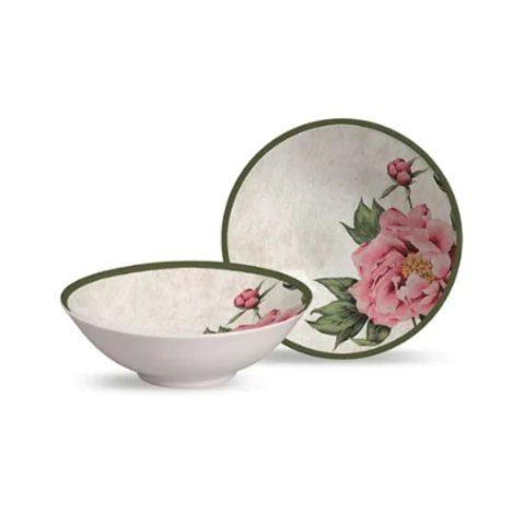 Conjunto 6 Bowls Estampados Peonia Alleanza