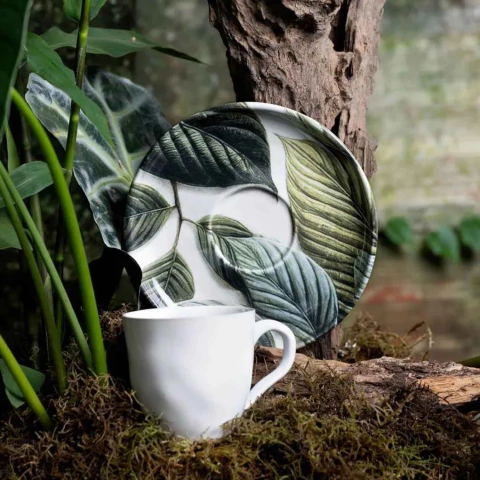 Conjunto 6 Xícaras de Chá com Pires Bio Eden Porto Brasil - comprar online