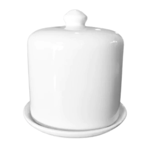 Porta Panetone Branco Liso 2ª Linha Scalla