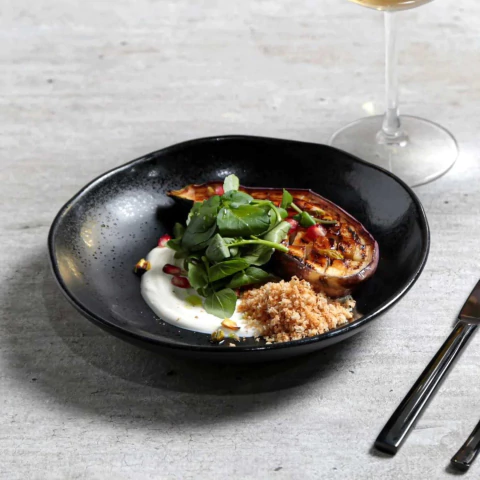 Conjunto 6 Pratos Fundos Orgânico Eclipse Porto Brasil