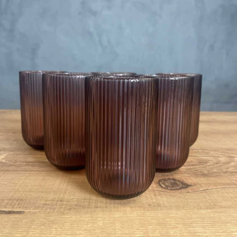 Conjunto 6 Copos 400ml Joy Rosa Members Mark - comprar online