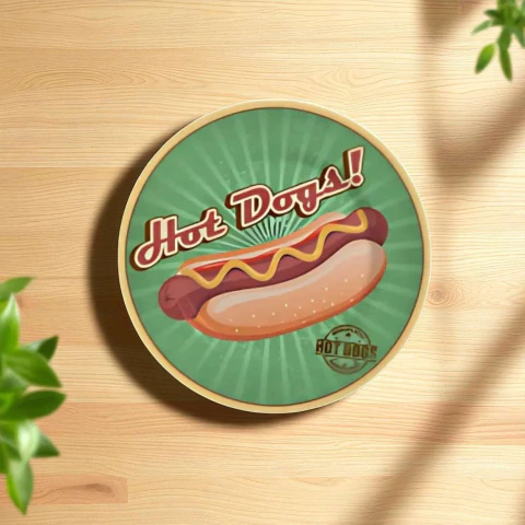 Conjunto 6 Pratos de Sobremesa Hot Dog Collection 103B Alleanza - comprar online