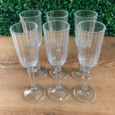 Conjunto 6 Taças de Champagne Diony 125ml Pasabahçe - comprar online