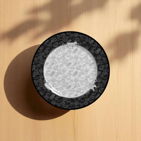 Conjunto 6 Pratos de Sobremesa Barbecue 103C Alleanza - comprar online