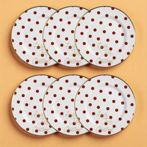 Conjunto 6 Pratos Rasos Seasons 1195-101 Alleanza