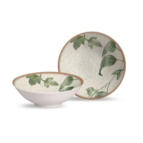 Conjunto 6 Bowls Coup Tropical Leaves Alleanza