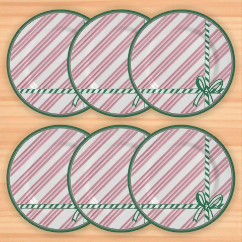 Conjunto 6 Pratos Rasos Surprise 1253-101B Alleanza