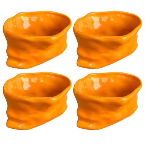 Conjunto 4 Bowls Cheetos Laranja Scalla