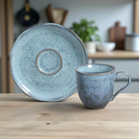 Conjunto 6 Xícaras Chá Bio Breeze Porto Brasil