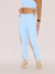 Calça Legging Feminina com Bolsos Alta Compressão Tech Power Azul Claro - comprar online