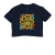Camiseta Peace and Love Cropped - Mundo do Rock
