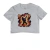 Camiseta Rock Flames Cropped - loja online