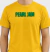 Camiseta Pearl Jam Texto Brasil - comprar online
