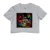 Camiseta Skull Rose Cropped - loja online