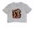 Cropped Rock Flames - loja online