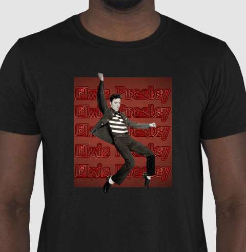 Camiseta Elvis Presley Homenagem