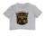 Camiseta In Rock We Trust Cropped - loja online