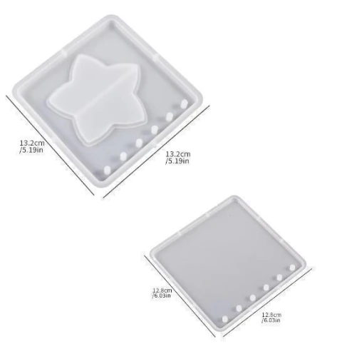 Molde Silicona tapa de agenda diferentes