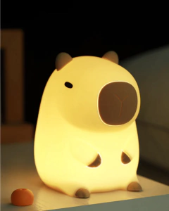 Velador Capibara Animal Con Recarga Usb - comprar online