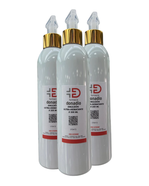 Emulsión ultra hidratante