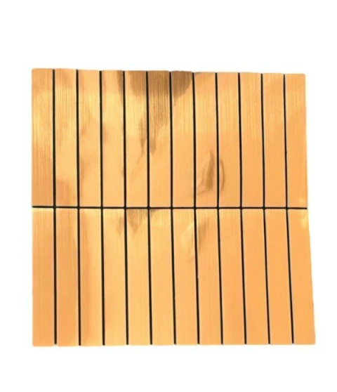 Mosaico Autoadhesivo 30x30cm Cobre Tiras - comprar online